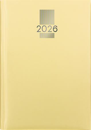 Naptár, tervező, A5, heti, DAYLINER, MyPastel, sárga (NMPHSU)
