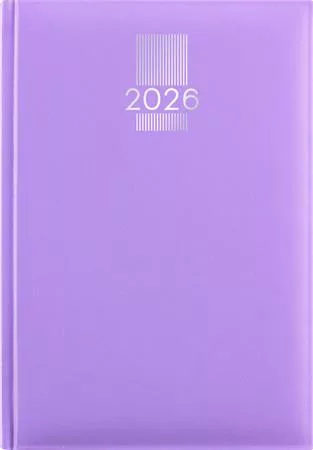 Naptár, tervező, A5, napi, DAYLINER, MyPastel, lila (NMPNLU)