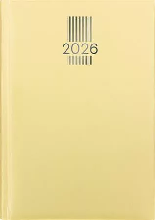 Naptár, tervező, A5, napi, DAYLINER, MyPastel, sárga (NMPNSU)