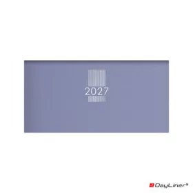   Zsebnaptár, fekvő elrendezésű, DAYLINER, MyPastel, kék (NMPZSKU)