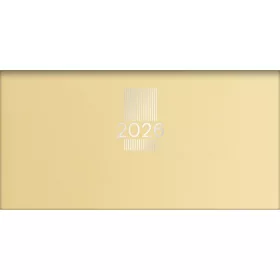   Zsebnaptár, fekvő elrendezésű, DAYLINER, MyPastel, sárga (NMPZSSU)