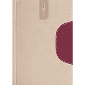   Tárgyalási napló, B5, DAYLINER, Memphis, bézs-padlizsán (NMTB5BP)