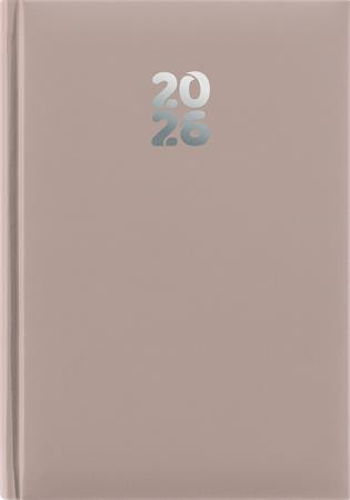 Naptár, tervező, A5, heti, DAYLINER, Pannon, natúr (NPA5HNAU)