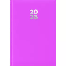   Naptár, tervező, A5, heti, DAYLINER, Pannon, fuchsia (NPA5HPIU)