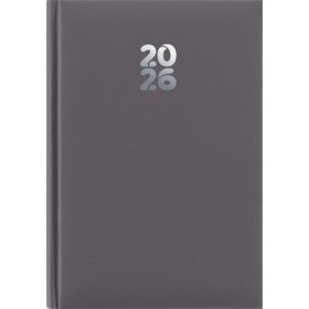   Naptár, tervező, A5, heti, DAYLINER, Pannon, szürke (NPA5HSZU)