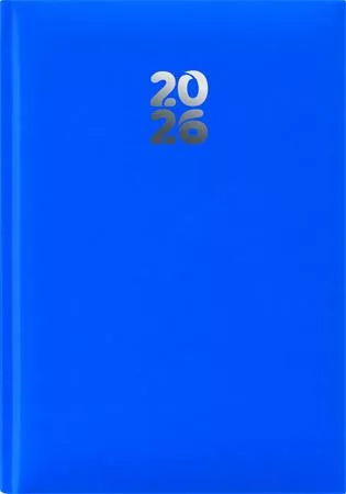 Naptár, tervező, A5, napi, DAYLINER Pannon, kék (NPA5KU)