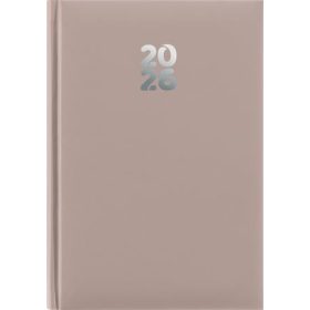   Naptár, tervező, A5, napi, DAYLINER, Pannon, natúr (NPA5NAU)