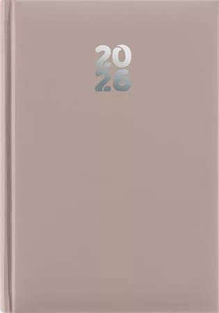 Naptár, tervező, A5, napi, DAYLINER, Pannon, natúr (NPA5NAU)