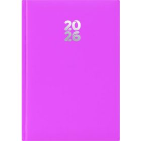   Naptár, tervező, A5, napi, DAYLINER, Pannon, fuchsia (NPA5PIU)