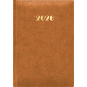   Naptár, tervező, A5, napi, DAYLINER, Pellana, okker (NPEA5OU)