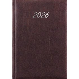   Naptár, tervező, A5, napi, DAYLINER, Rebel, antracit (NRA5ANU)