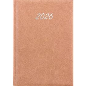  Naptár, tervező, A5, napi, DAYLINER, Rebel, bézs (NRA5BEU)
