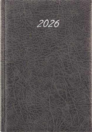 Naptár, tervező, B5, heti, DAYLINER, Rebel, szürke (NRB5SZU)