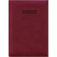 Naptár, tervező, A5, napi, DAYLINER, Sherwood, barnásvörös (NSA5BVU)