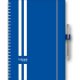 Naptár, tervező, A5, heti, DAYLINER, InSpiral GT, kék-fehér (NSA5HKFU)