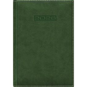   Naptár, tervező, A5, napi, DAYLINER, Sherwood, zöld (NSA5ZU)