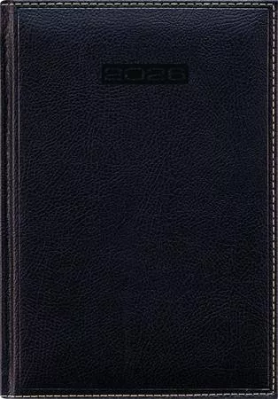 Naptár, tervező, B5, heti, DAYLINER, Sherwood, fekete (NSB5FKU)