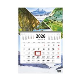   Naptár, speditőr, három hónapos, egy tömbös, TOPTIMER, Évszakok (NSPED8112U)