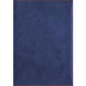 Naptár, tervező, A5, napi, DAYLINER Square, kék (NSQA5KU)