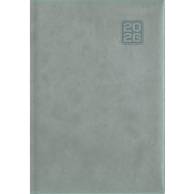   Naptár, tervező, A5, napi, DAYLINER Square, szürkéskék (NSQA5SZU)