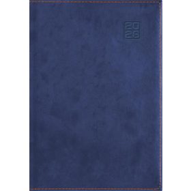 Naptár, tervező, B5, heti, DAYLINER Square, kék (NSQB5KU)