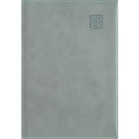   Naptár, tervező, B5, heti, DAYLINER Square, szürkéskék (NSQB5SZU)