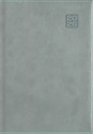 Naptár, tervező, B5, heti, DAYLINER Square, szürkéskék (NSQB5SZU)