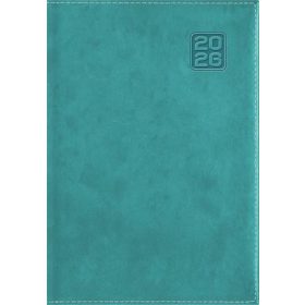   Naptár, tervező, B5, heti, DAYLINER Square, türkiz (NSQB5TU)