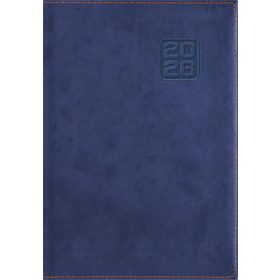 Naptár, tervező, B6, heti, DAYLINER Square, kék (NSQB6KU)