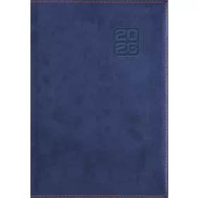 Naptár, tervező, B6, heti, DAYLINER Square, kék (NSQB6KU)