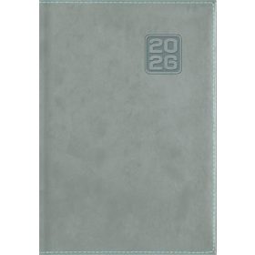   Naptár, tervező, B6, heti, DAYLINER Square, szürkéskék (NSQB6SZU)
