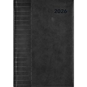   Naptár, tervező, B5, heti, DAYLINER, Tucson, fekete (NTB5FEKU)