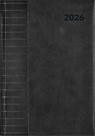 Naptár, tervező, B5, heti, DAYLINER, Tucson, fekete (NTB5FEKU)