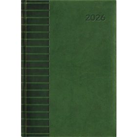   Naptár, tervező, B5, heti, DAYLINER, Tucson, zöld (NTB5ZU)