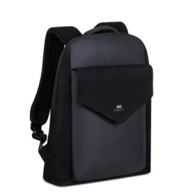   Notebook hátizsák, 14, RIVACASE Cardiff Canvas 8524, fekete (NTRC8524B)