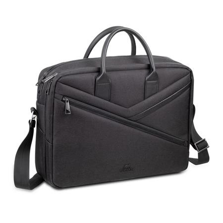 Notebook táska, 15,6 RIVACASE Clark ECO 8134, fekete (NTRCL8134)