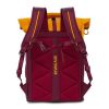 Notebook hátizsák, 15,6, rolltop, 25L, RIVACASE 5321 Dijon, bordó (NTRDI5321R)