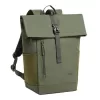 Notebook hátizsák, 14, 17L, rolltop, RIVACASE Eden ECO 7826, olivazöld (NTRE7826O)