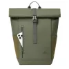 Notebook hátizsák, 14, 17L, rolltop, RIVACASE Eden ECO 7826, olivazöld (NTRE7826O)
