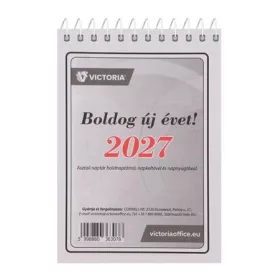 Naptár, asztali, 21TA, VICTORIA OFFICE (2027 évi) (NV21TA)