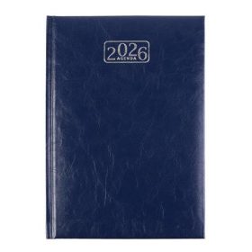   Naptár, tervező, A5, napi, VICTORIA OFFICE Chrono, kék (2026 évi) (NVCA5K)