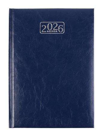 Naptár, tervező, A5, napi, VICTORIA OFFICE Chrono, kék (2026 évi) (NVCA5K)