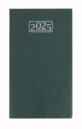 Zsebnaptár, álló elrendezésű, VICTORIA OFFICE Chrono, zöld (2026 évi) (NVCZSZ)