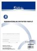 Nyomtatvány, munkavédelmi oktatási napló, 40 oldal, A4, VICTORIA PAPER, 10 tömb/csomag (NVKO656)
