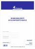 Nyomtatvány, munkabaleseti nyilvántartó napló, 32 oldal,  A4, VICTORIA PAPER, 10 tömb/csomag (NVKO657)