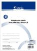 Nyomtatvány, munkabaleseti nyilvántartó napló, 32 oldal, A4, VICTORIA PAPER, 10 tömb/csomag (NVKO657)