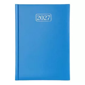   Naptár, tervező, A5, napi, VICTORIA OFFICE Chrono, kék (2027 évi) (NVNA5A)