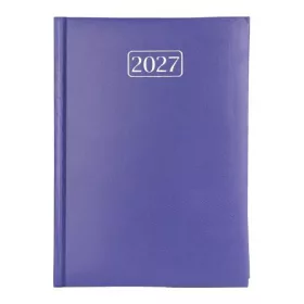   Naptár, tervező, A5, napi, VICTORIA OFFICE Chrono, lila (2027 évi) (NVNA5L)