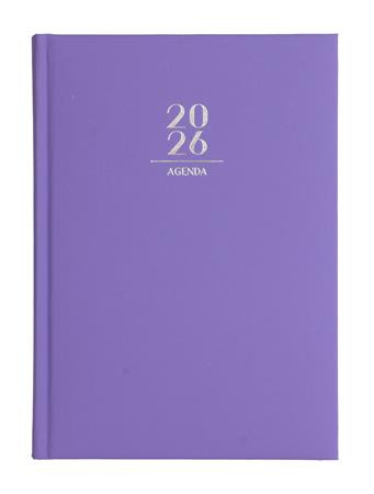 Naptár, tervező, A5, napi, VICTORIA OFFICE Next, lila (2026 évi) (NVNA5L)