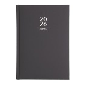  Naptár, tervező, A5, napi, VICTORIA OFFICE Next, szürke (2026 évi) (NVNA5SZ)